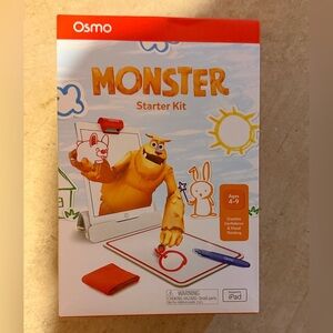 Osmo Monster Starter‎ Kit for iPad Ages 4-9 Creative Drawing Game 901-00052 NEW